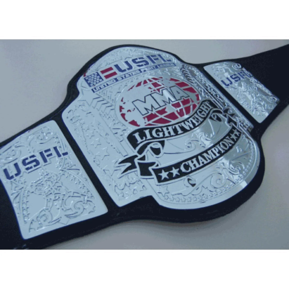 USFL MMA Light Weight Championship Inspired Collectible Title Belt - photo 3 of 4 | Brex International