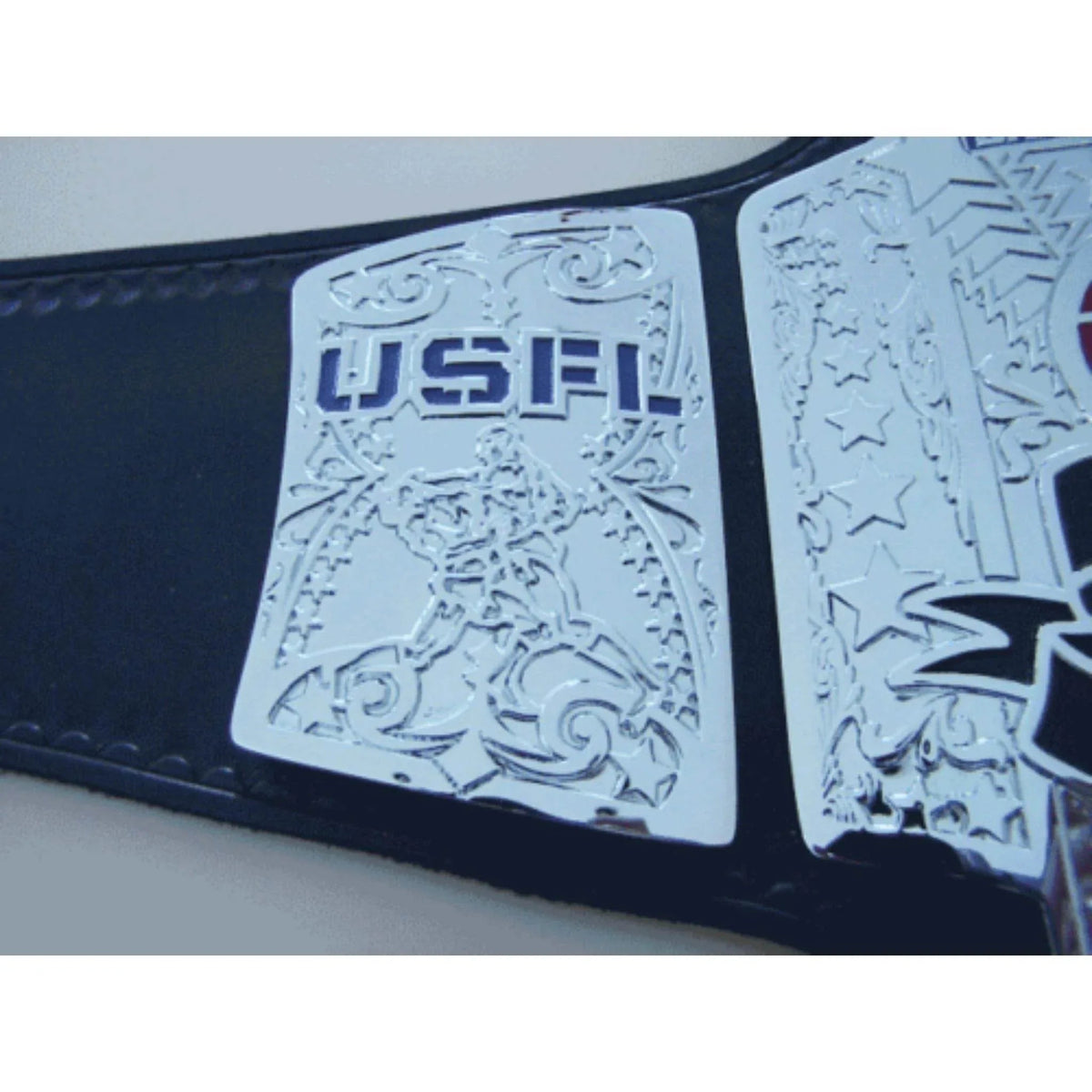 USFL MMA Light Weight Championship Inspired Collectible Title Belt - photo 4 of 4 | Brex International