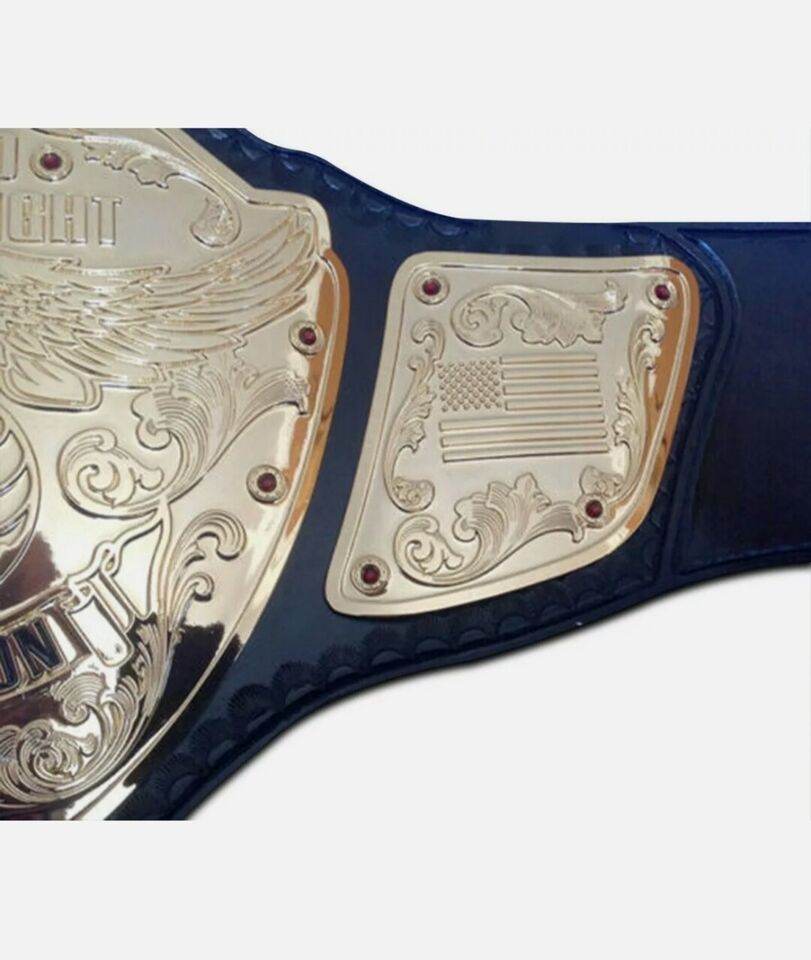 UWC World Heavyweight Wrestling Championship Inspired Title Belt - photo 3 of 3 | Brex International