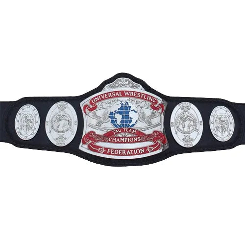 UWF Tag Team Heavyweight Championship Inspired Collectible Title Belt - photo 1 of 1 | Brex International