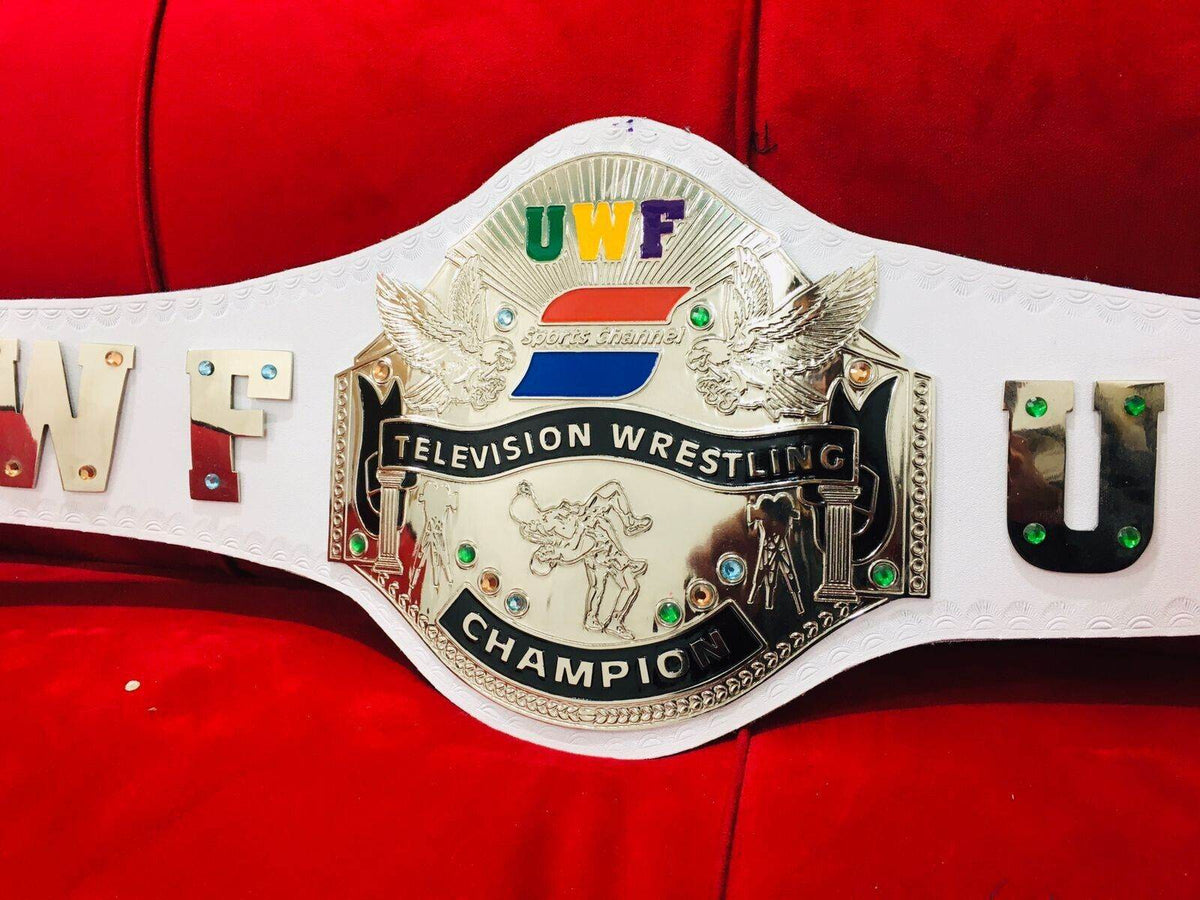 UWF Television Wrestling Championship Belt Adult Size Inspired - photo 2 of 5 | Brex International