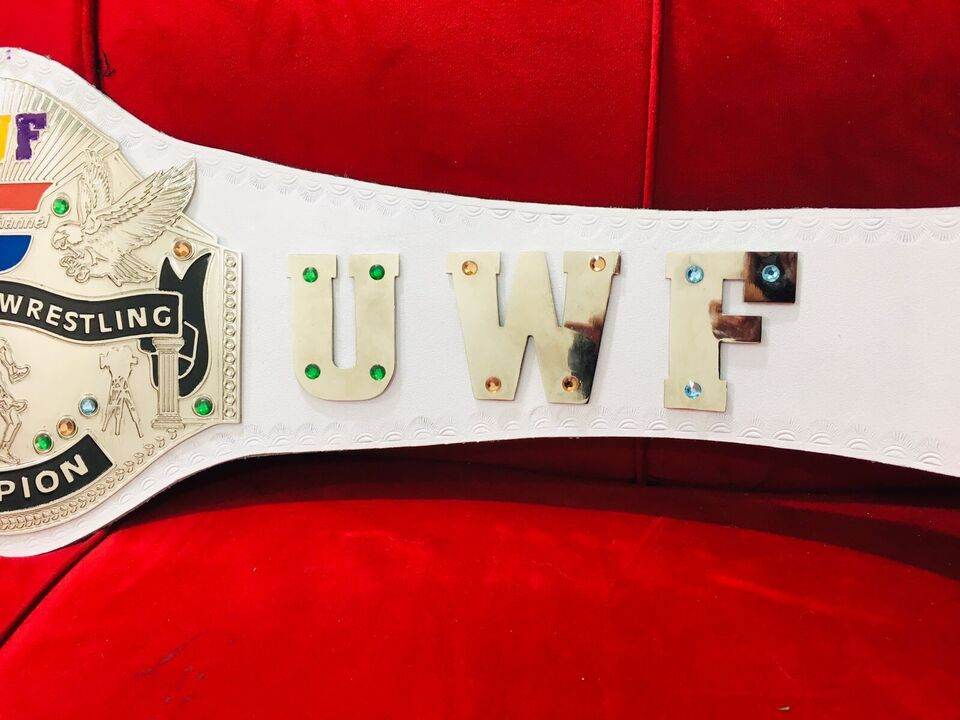 UWF Television Wrestling Championship Belt Adult Size Inspired - photo 3 of 5 | Brex International