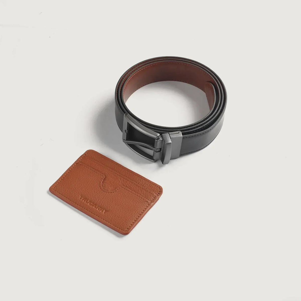 Brex Voltor Brown Leather Gift Set - brown leather gift set, view 4