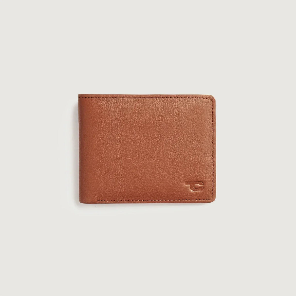 Brex Voren Brown Leather Bi-fold Wallet - brown bi-fold leather wallet, view 1