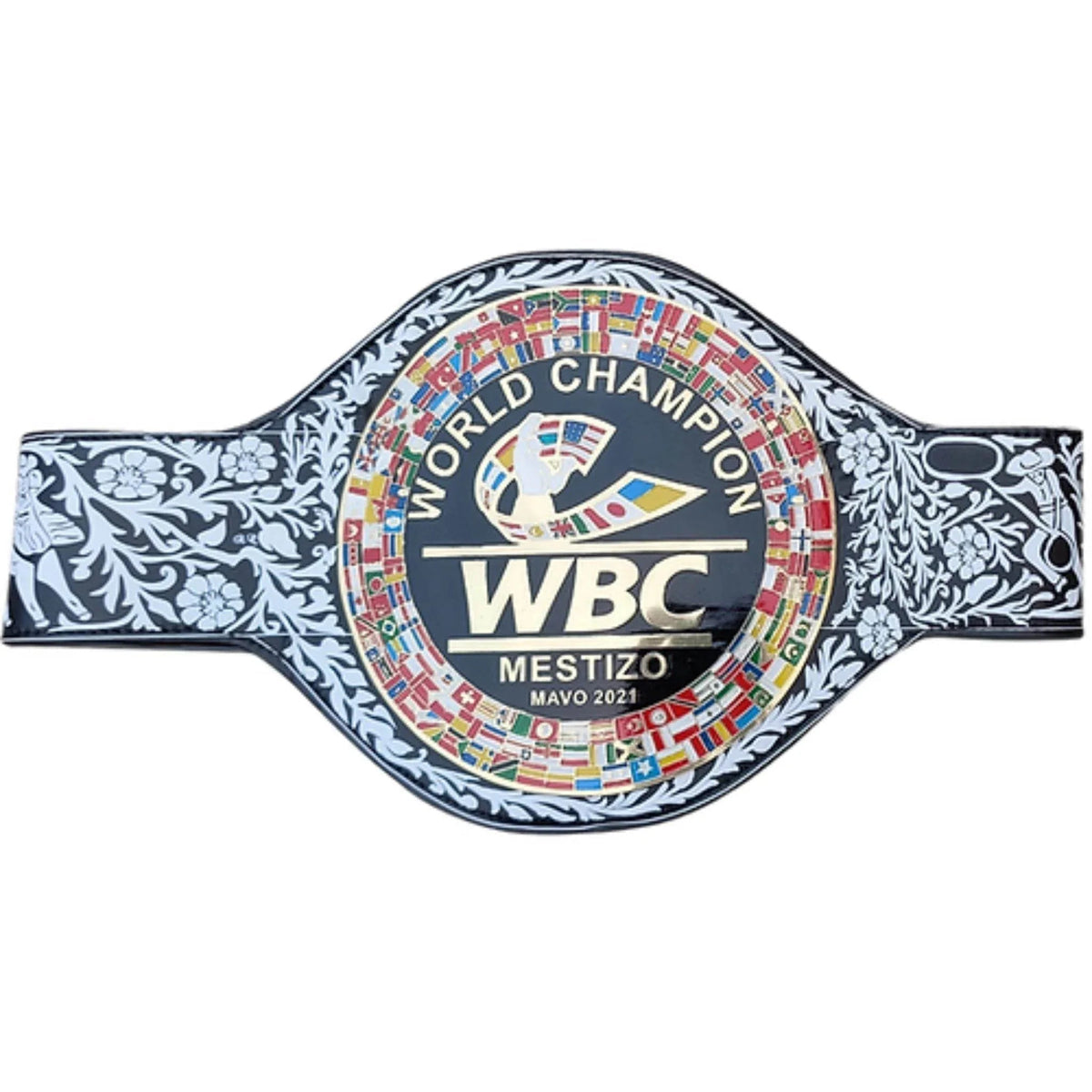 WBC Mestizo Mavo 2021 Wrestling Boxing Inspired Collectible Title Belt - photo 1 of 9 | Brex International