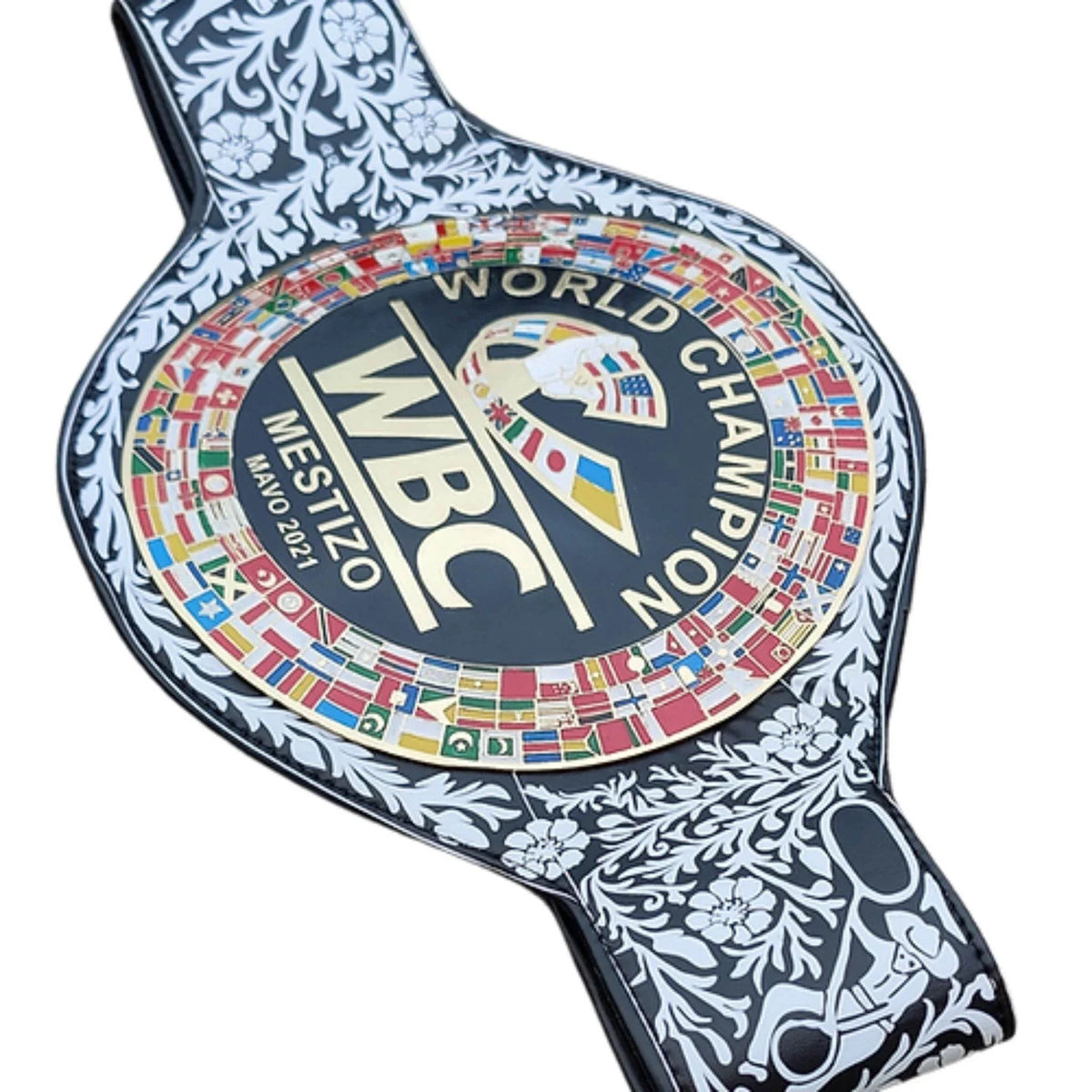 WBC Mestizo Mavo 2021 Wrestling Boxing Inspired Collectible Title Belt - photo 3 of 9 | Brex International