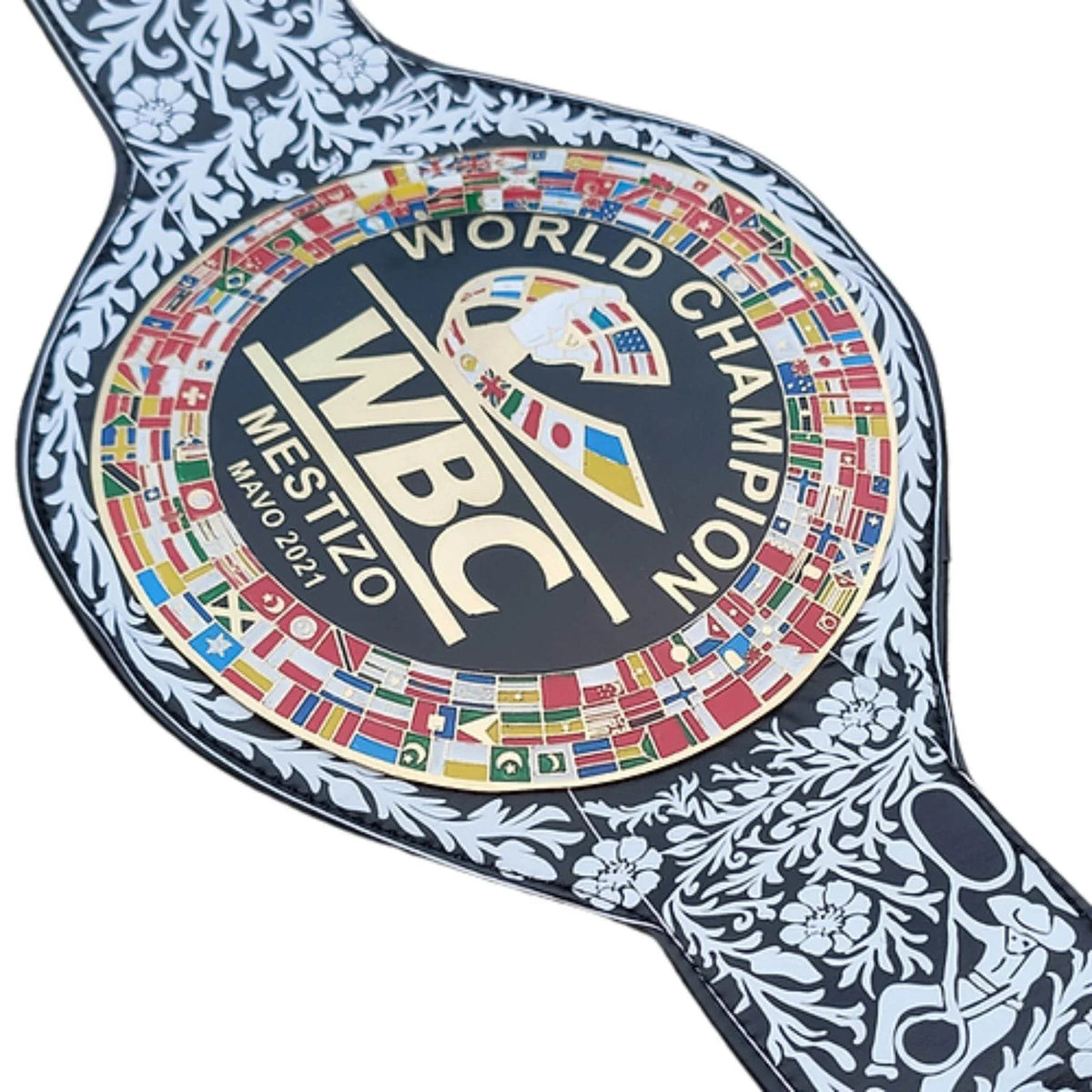 WBC Mestizo Mavo 2021 Wrestling Boxing Inspired Collectible Title Belt - photo 8 of 9 | Brex International