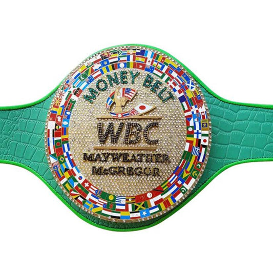 WBC Money Belt Fight Mayweather Boxing Championship Inspired Belt - photo 1 of 5 | Brex International
