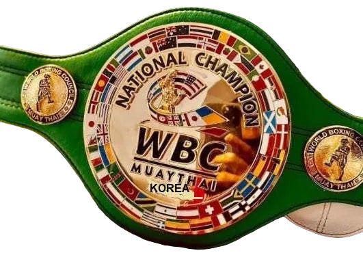 WBC Muay Thai World Boxing Council Korea Champion Inspired Belt - photo 1 of 1 | Brex International