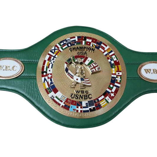 WBC USNBC Boxing Championship Inspired Title Belt - photo 1 of 4 | Brex International