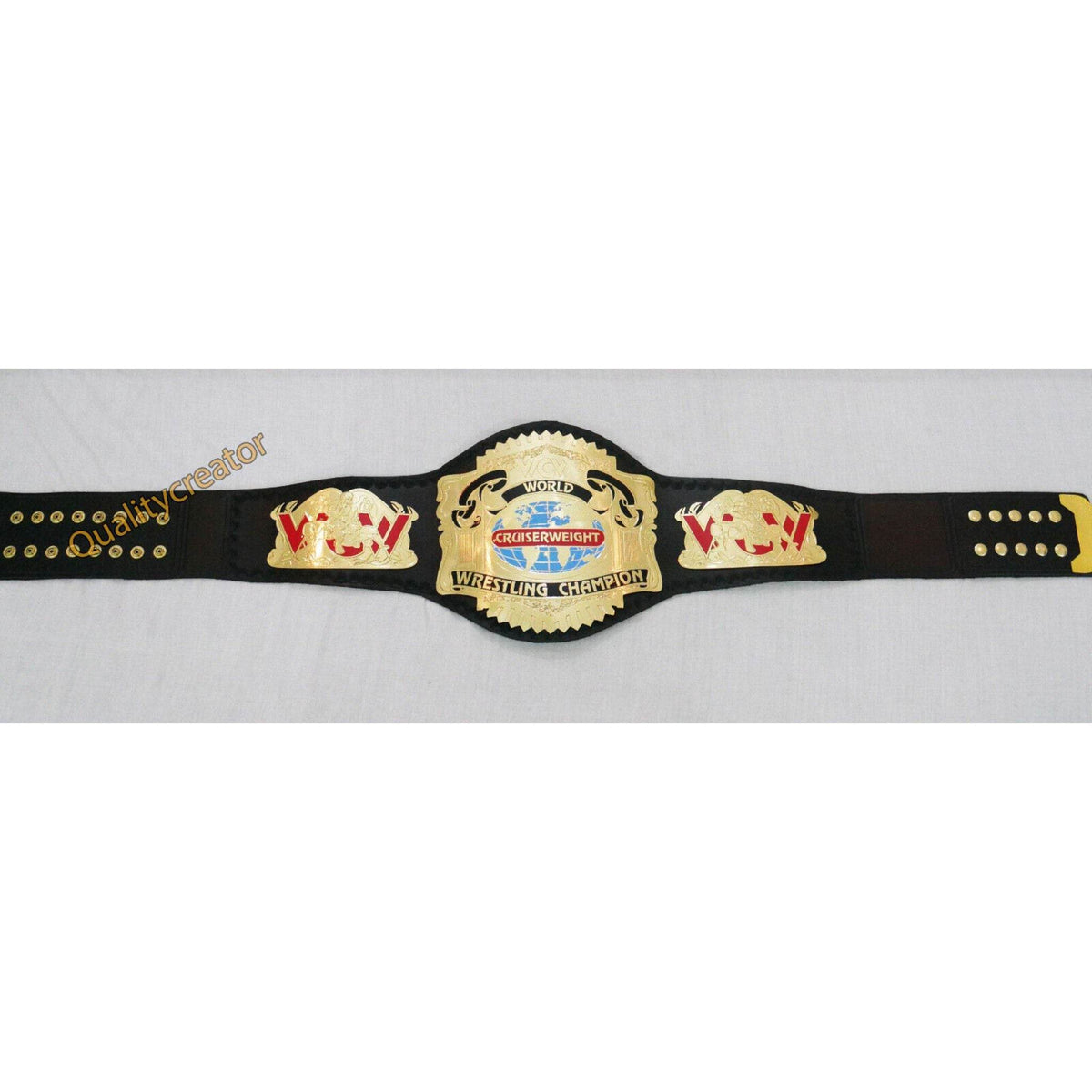 WCW Cruiserweight Championship Inspired Collectible Title Belt - photo 3 of 6 | Brex International