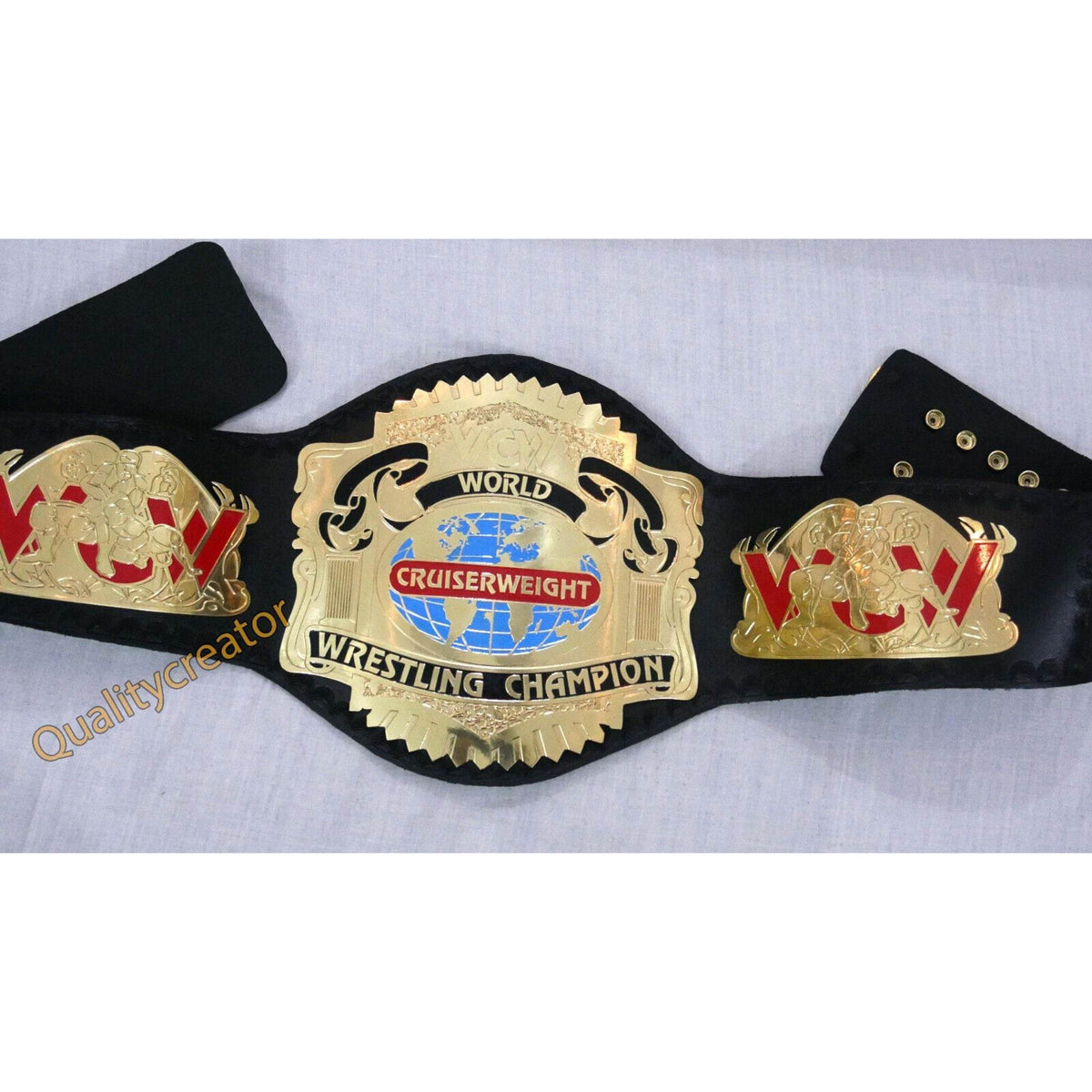 WCW Cruiserweight Championship Inspired Collectible Title Belt - photo 6 of 6 | Brex International