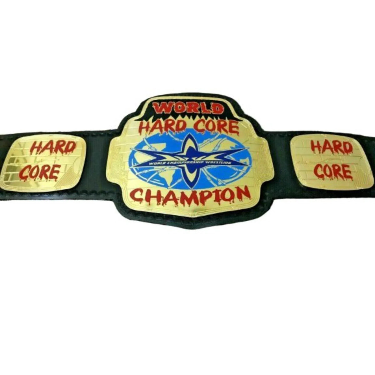 WCW Hardcore Championship Inspired Collectible Title Belt - photo 3 of 3 | Brex International