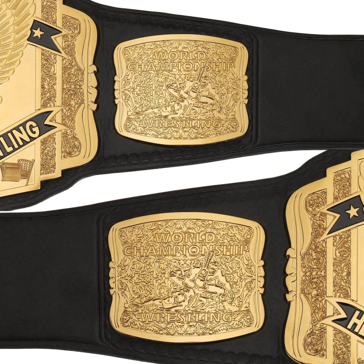 WCW United States Championship Inspired Collectible Title Belt - photo 3 of 3 | Brex International