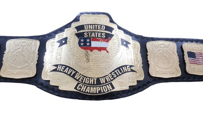 WCW United States Heavyweight Wrestling Championship Inspired Belt - photo 1 of 7 | Brex International