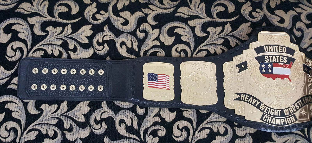 WCW United States Heavyweight Wrestling Championship Inspired Belt - photo 5 of 7 | Brex International
