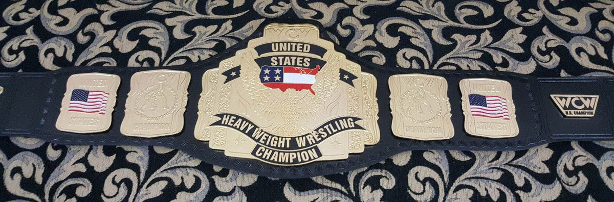 WCW United States Heavyweight Wrestling Championship Inspired Belt - photo 6 of 7 | Brex International