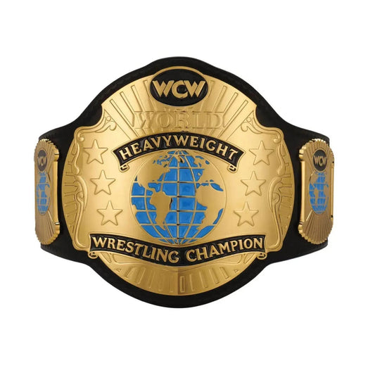 WCW World Heavyweight Championship Inspired Collectible Title Belt - photo 1 of 3 | Brex International