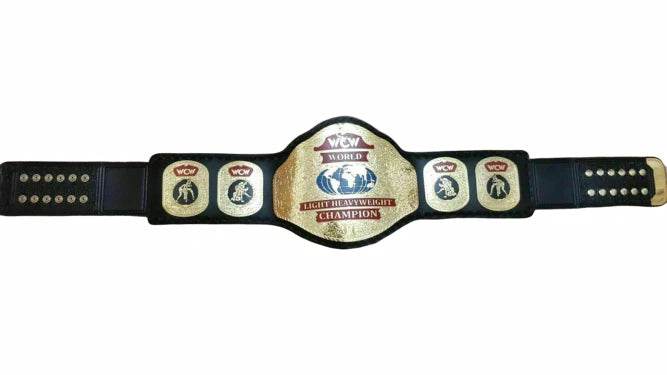 WCW World Light Heavyweight Championship Inspired Title Belt - photo 4 of 4 | Brex International