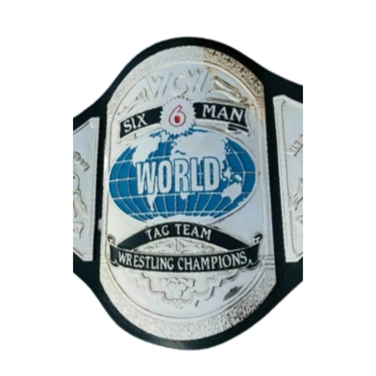 WCW World Six-Man Tag Team Championship Inspired Collectible Title Belt - photo 1 of 5 | Brex International