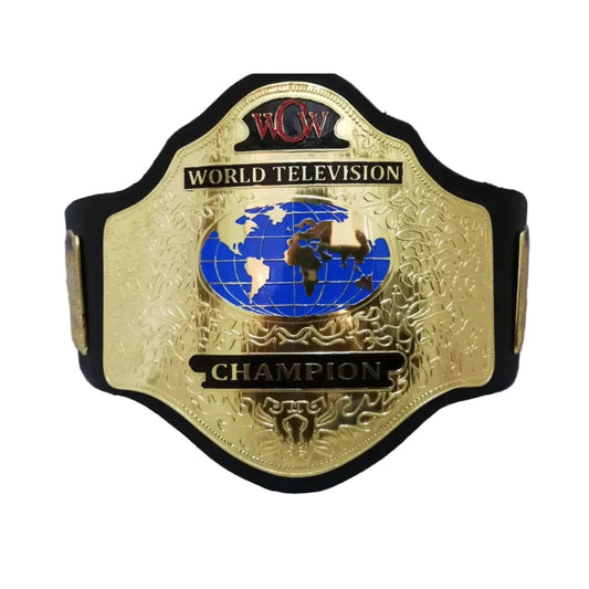 WCW World Television Championship Inspired Collectible Title Belt - photo 1 of 6 | Brex International