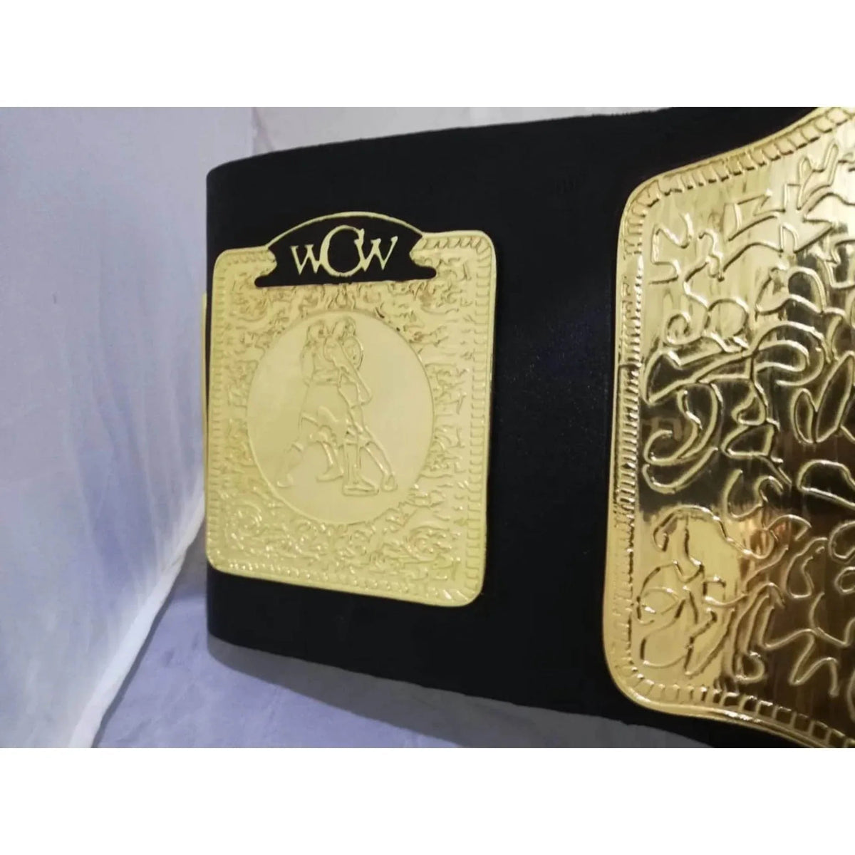 WCW World Television Championship Inspired Collectible Title Belt - photo 2 of 6 | Brex International