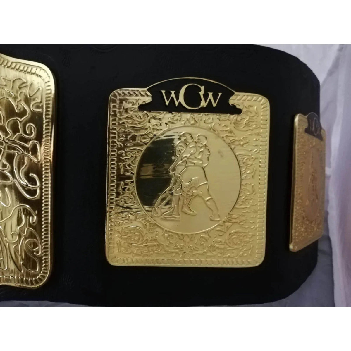 WCW World Television Championship Inspired Collectible Title Belt - photo 3 of 6 | Brex International