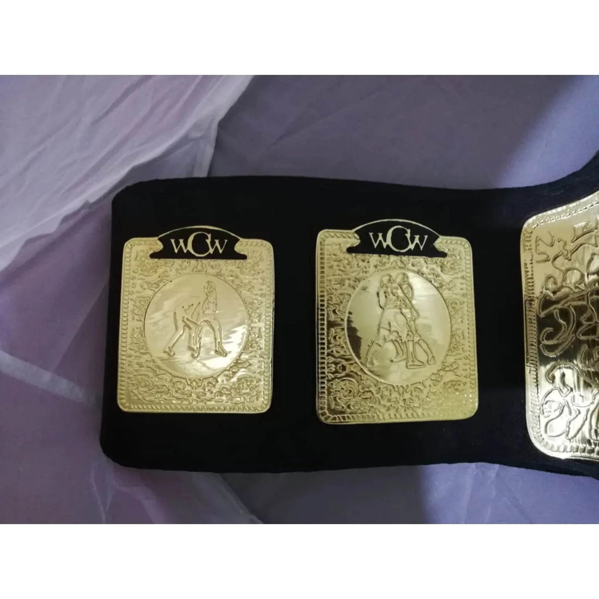 WCW World Television Championship Inspired Collectible Title Belt - photo 5 of 6 | Brex International