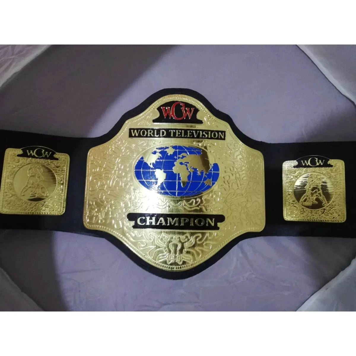 WCW World Television Championship Inspired Collectible Title Belt - photo 6 of 6 | Brex International