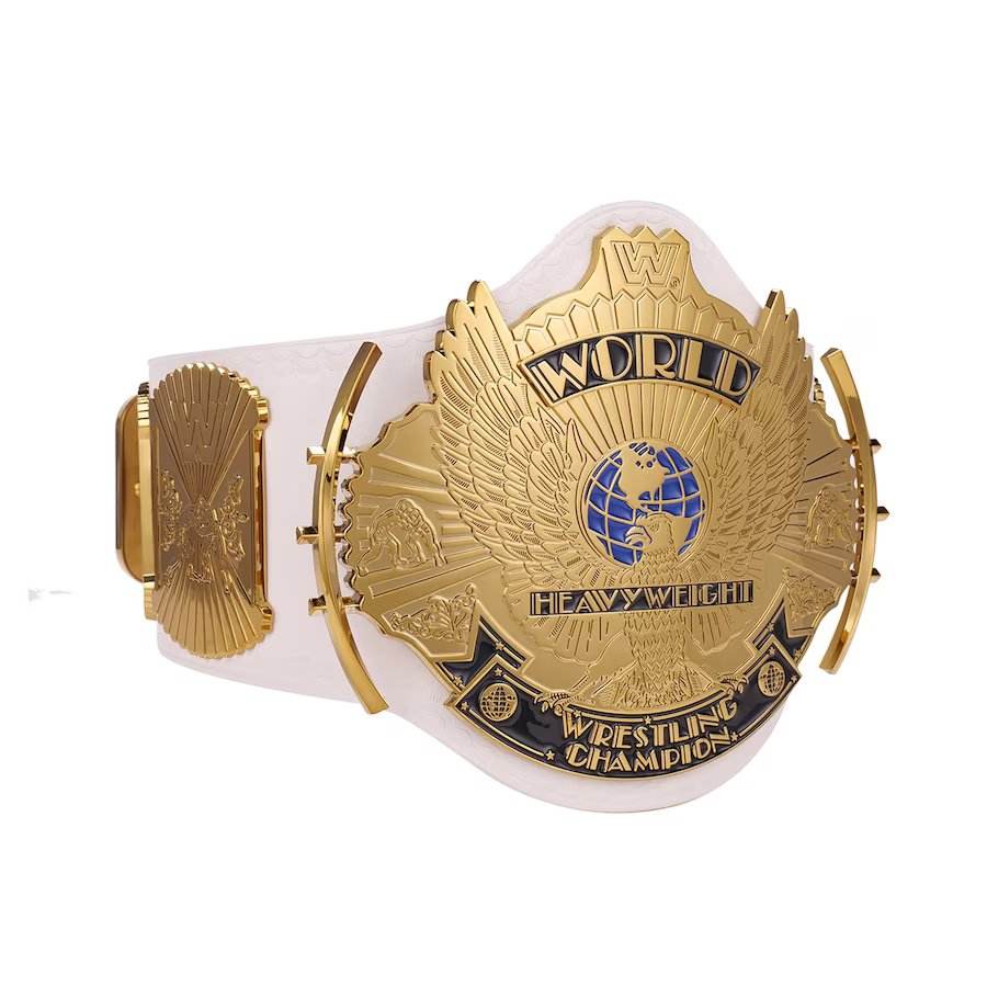 White WWE Winged Eagle Championship Inspired Collectible Title Belt - photo 2 of 8 | Brex International