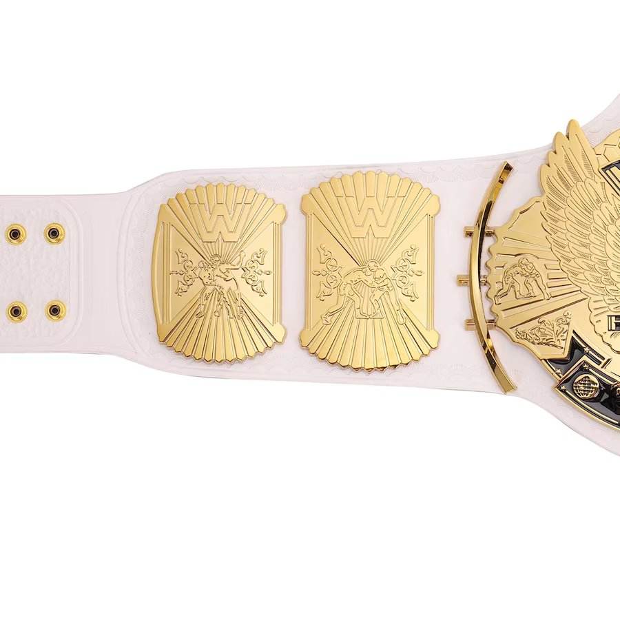 White WWE Winged Eagle Championship Inspired Collectible Title Belt - photo 5 of 8 | Brex International