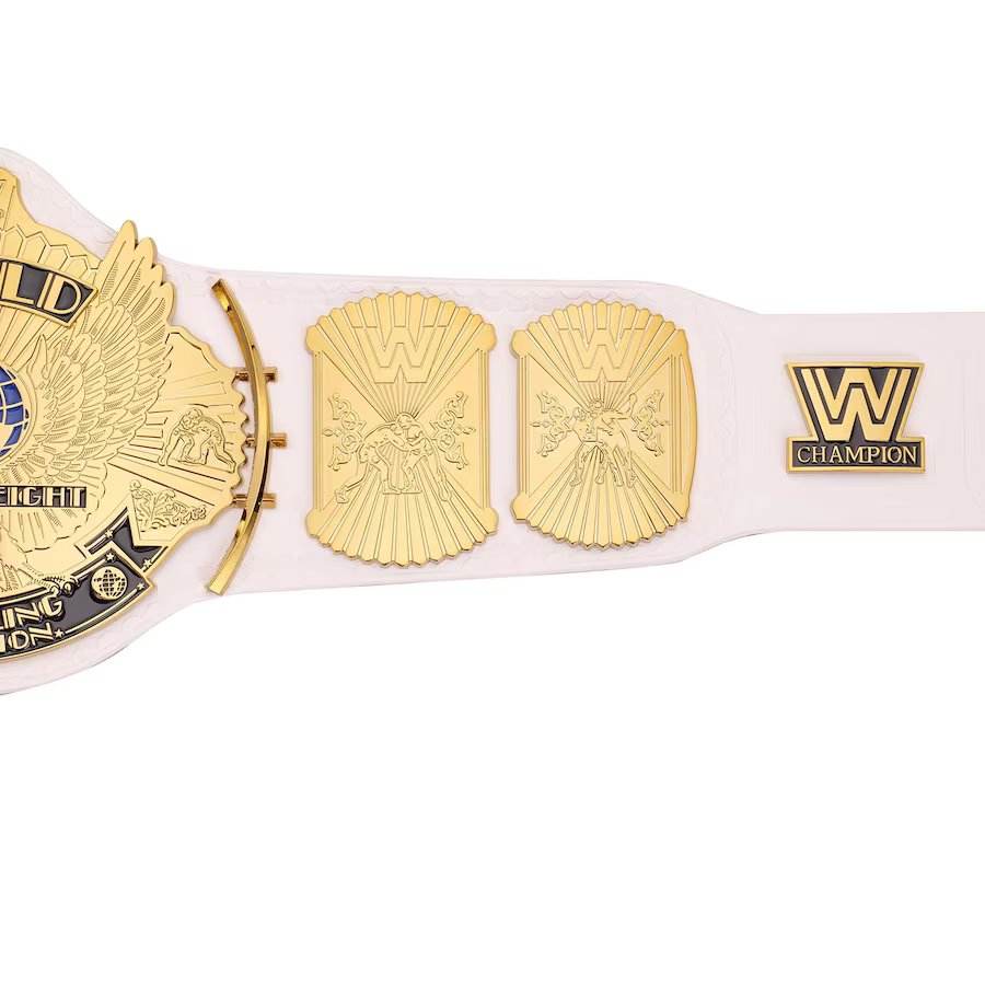 White WWE Winged Eagle Championship Inspired Collectible Title Belt - photo 6 of 8 | Brex International