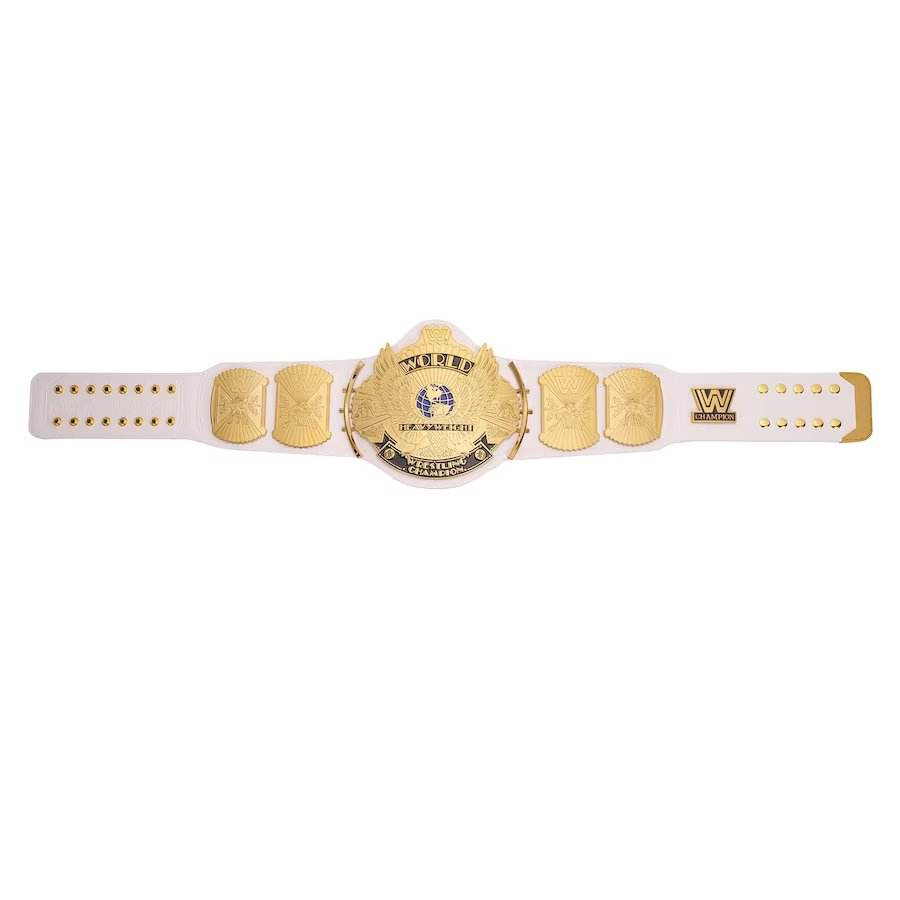 White WWE Winged Eagle Championship Inspired Collectible Title Belt - photo 7 of 8 | Brex International