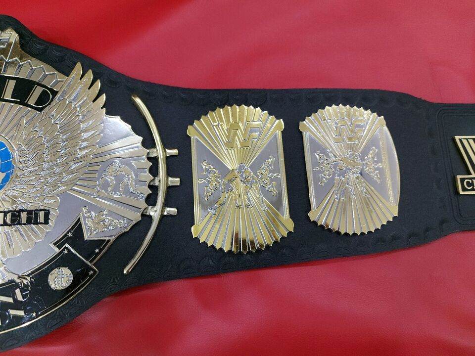 Winged Eagle Attitude Era Championship Inspired Collectible Title Belt - photo 5 of 6 | Brex International
