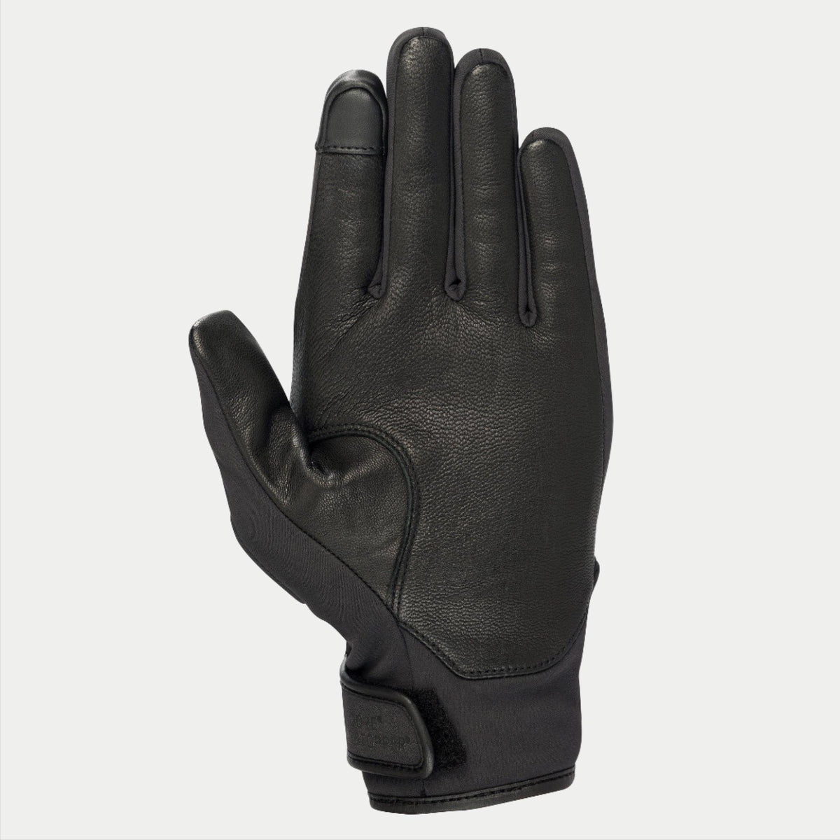 Women Stella C1 Windstopper V2 Gloves - Black - Alpinestars motorcycle gloves, view 2