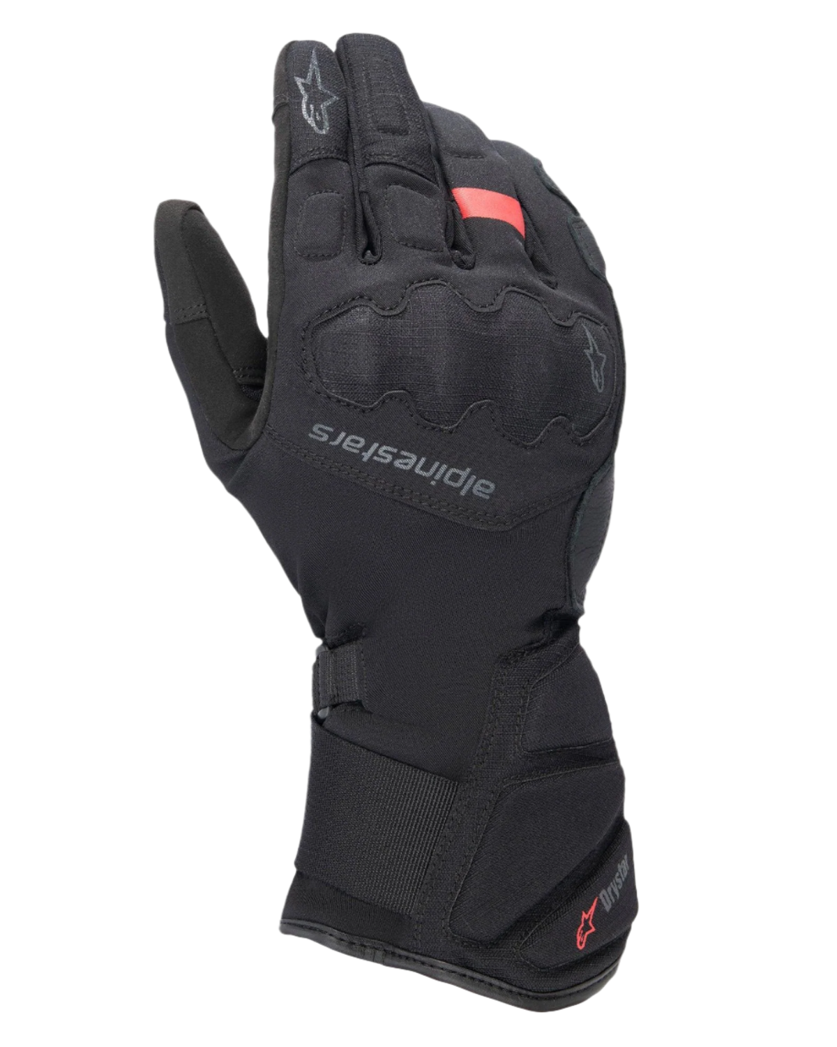 Women Stella Tourer W-7 V2 Drystar® Gloves - Black - Alpinestars motorcycle gloves, view 1
