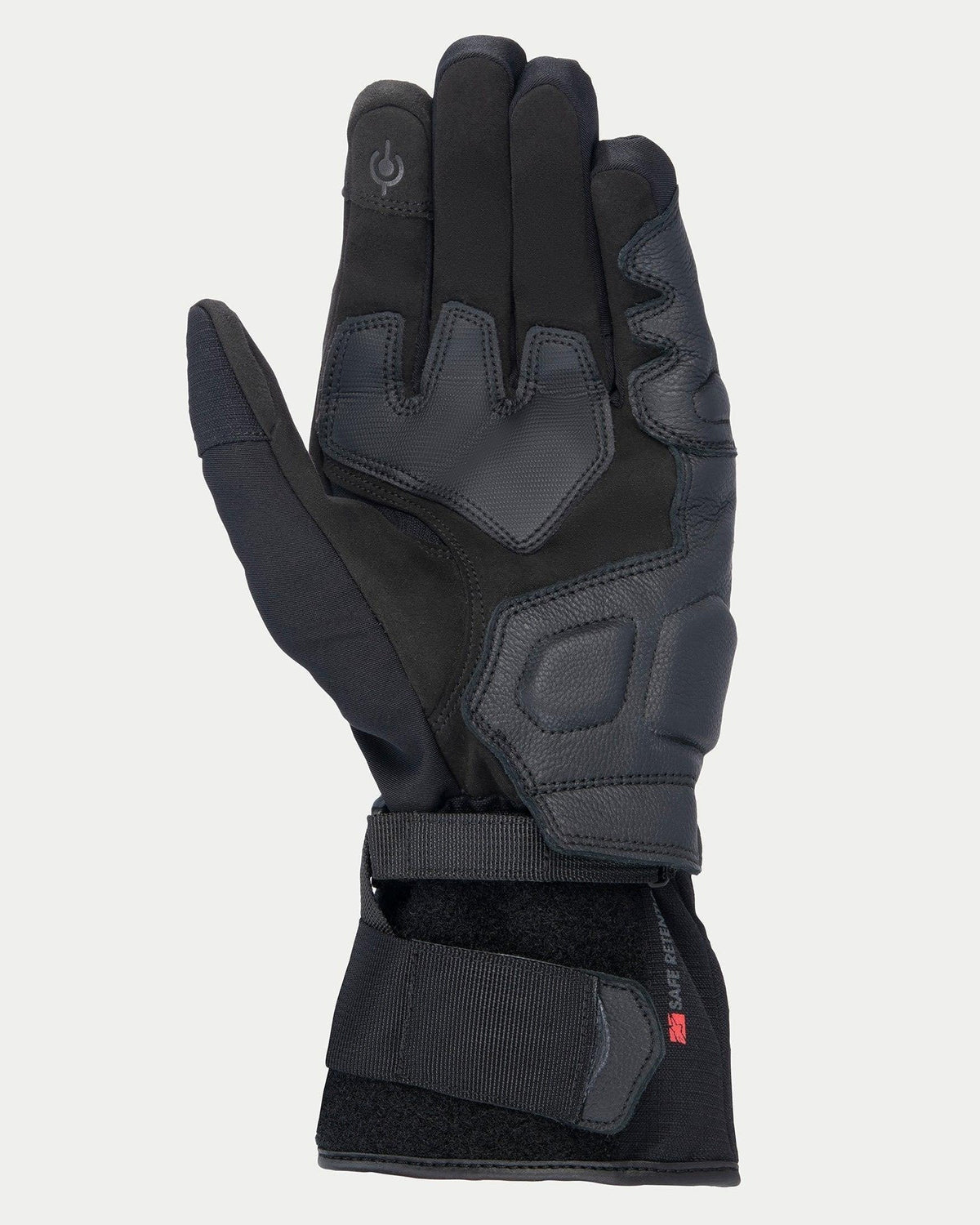 Women Stella Tourer W-7 V2 Drystar® Gloves - Black - Alpinestars motorcycle gloves, view 2
