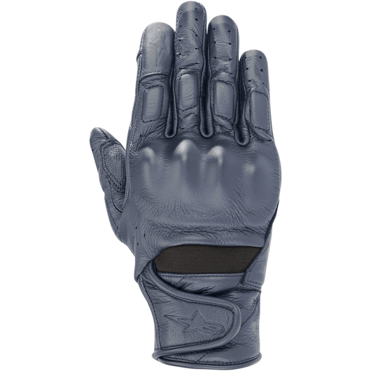 Women Stella Vika Gloves - Metallic Blue - Alpinestars motorcycle gloves, view 1
