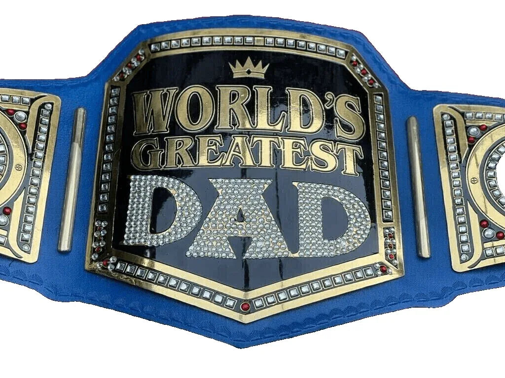 World Greatest Dad Championship Title Belt Inspired - photo 1 of 6 | Brex International