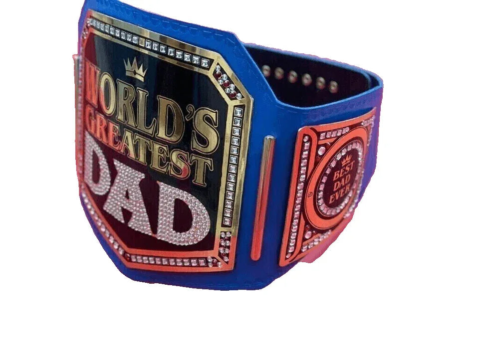 World Greatest Dad Championship Title Belt Inspired - photo 2 of 6 | Brex International