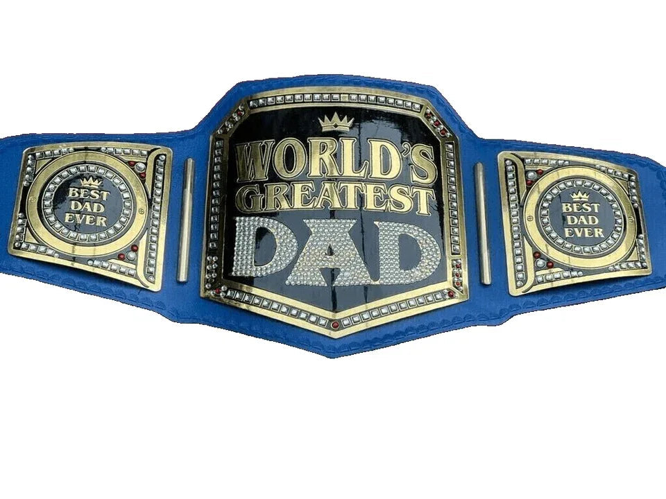World Greatest Dad Championship Title Belt Inspired - photo 5 of 6 | Brex International