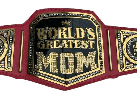 World Greatest Mom Championship Title Belt Inspired - photo 1 of 6 | Brex International