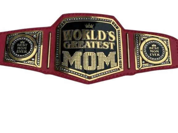 World Greatest Mom Championship Title Belt Inspired - photo 2 of 6 | Brex International