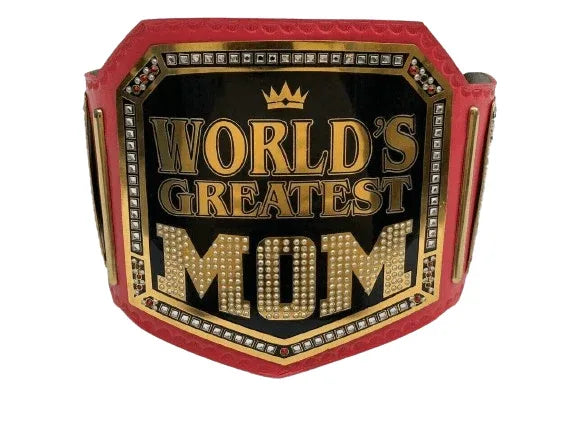 World Greatest Mom Championship Title Belt Inspired - photo 5 of 6 | Brex International