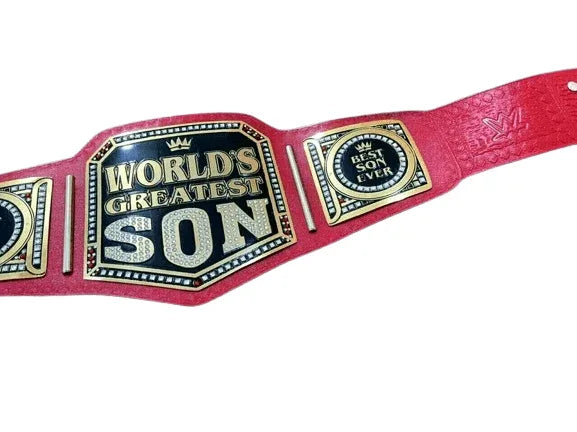 World Greatest Son Championship Title Belt Inspired - photo 2 of 4 | Brex International