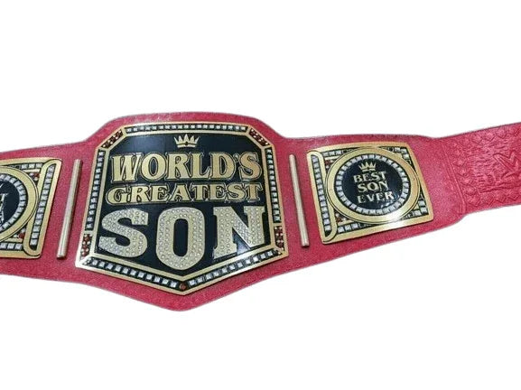 World Greatest Son Championship Title Belt Inspired - photo 3 of 4 | Brex International
