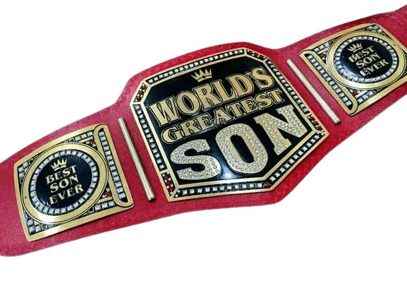 World Greatest Son Championship Title Belt Inspired - photo 4 of 4 | Brex International