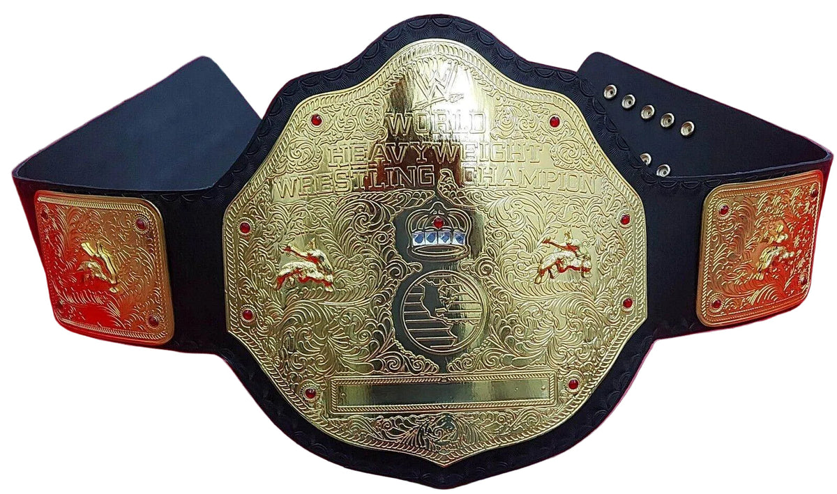 World Heavyweight Big Gold Championship Inspired Collectible Belt - photo 1 of 5 | Brex International
