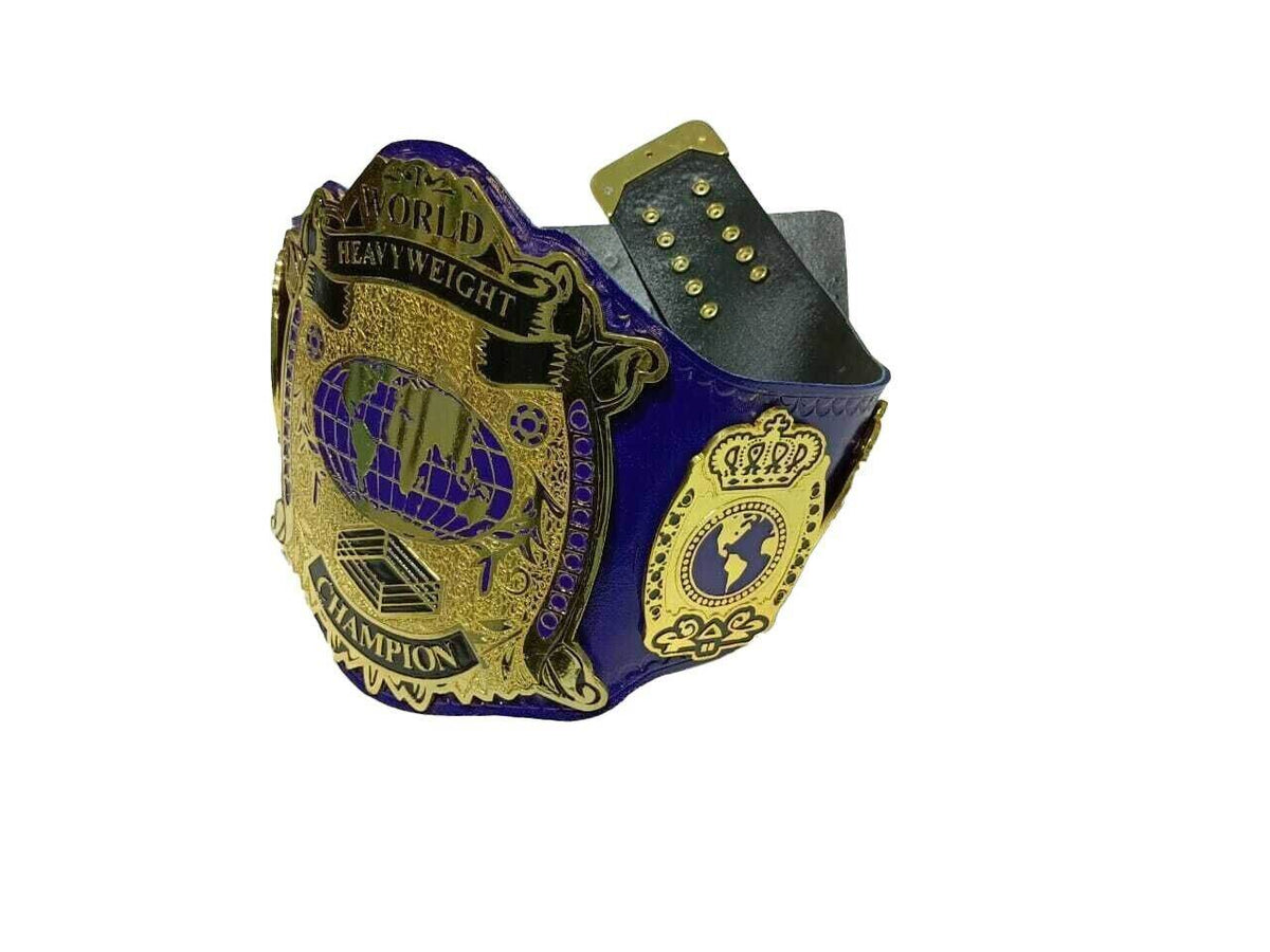 World Heavyweight Wrestling Championship Inspired Title Belt Adult Size - photo 4 of 4 | Brex International