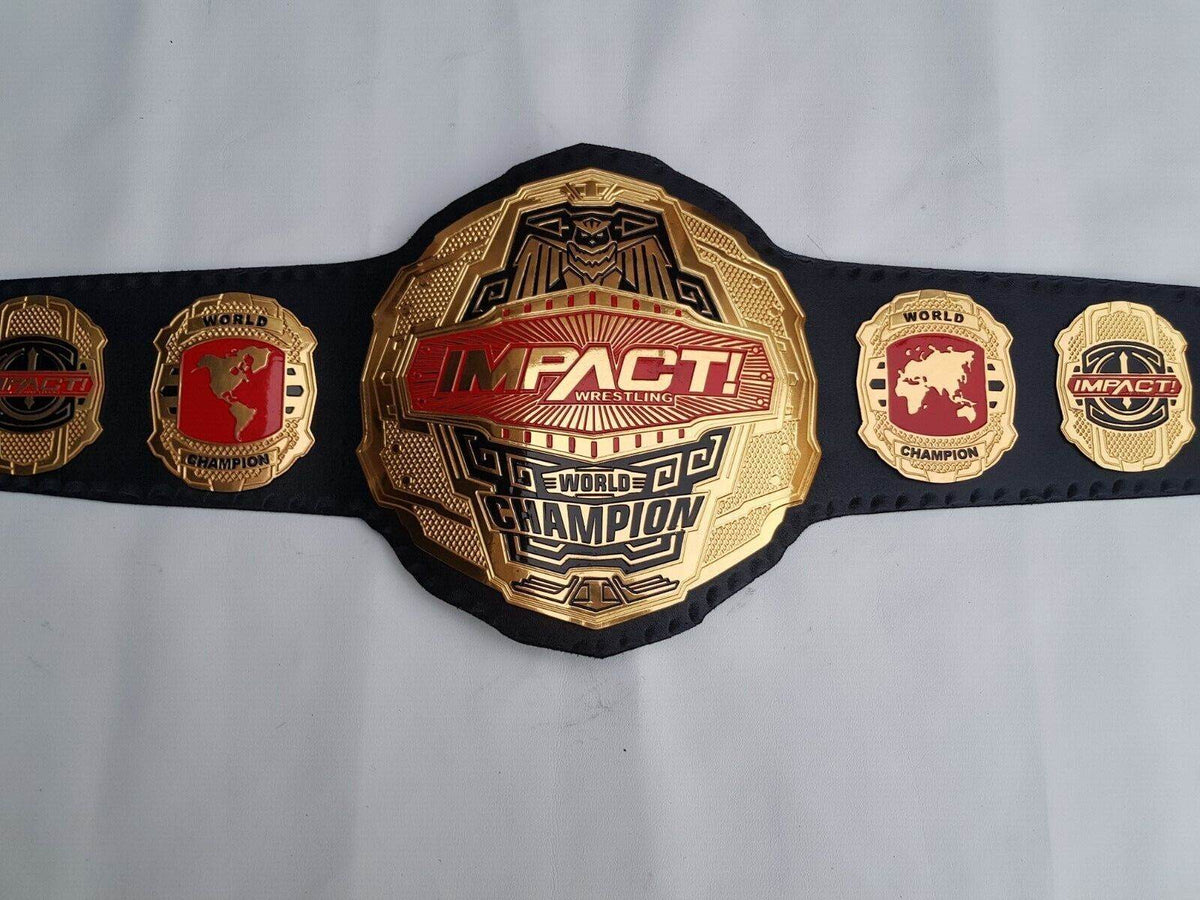 World Impact Heavyweight Wrestling Championship Inspired Collectible Belt - photo 2 of 6 | Brex International